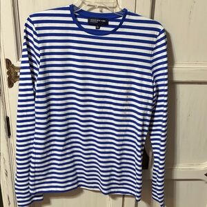 Jones New York Nautical Striped Top